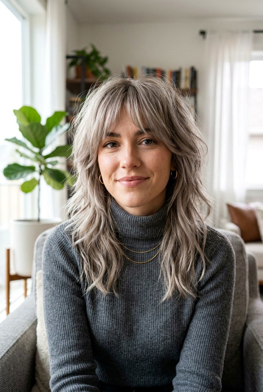 Ash Blonde Shag Haircut - 20 blonde shag hair color ideas - 20 blonde shag hair color ideas