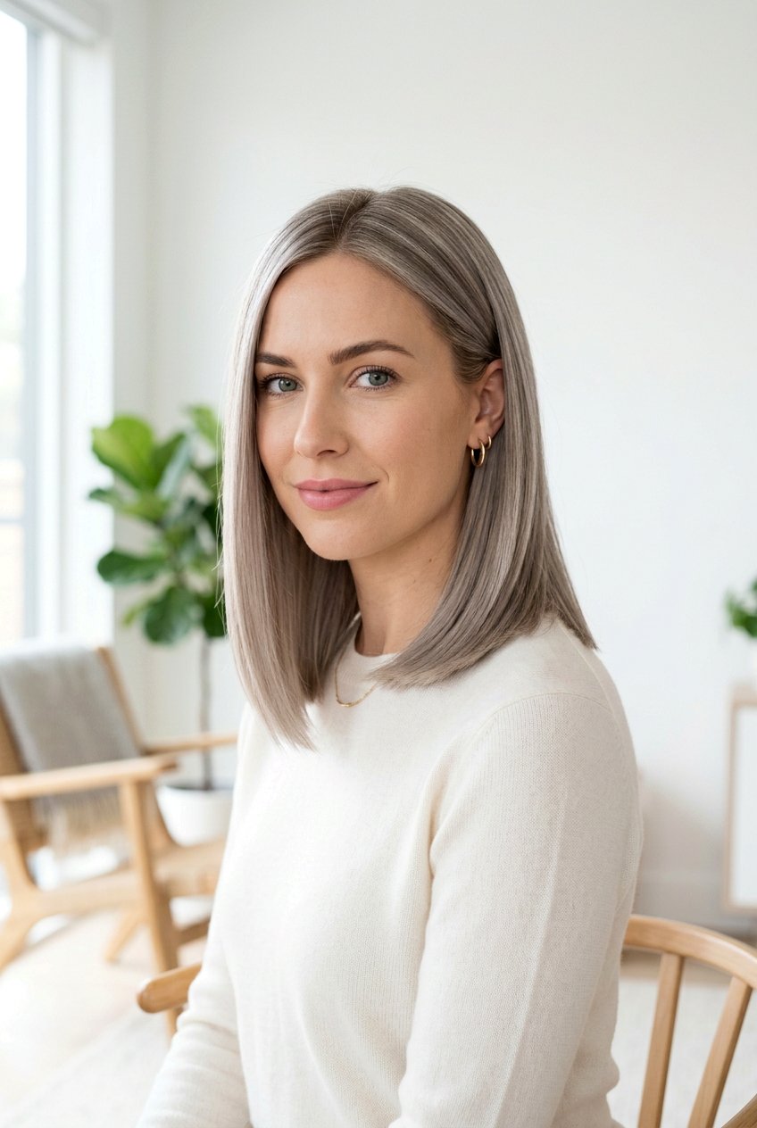 Ash Blonde Shoulder Length Hair - 20 hair color ideas for shoulder length hair - 20 hair color ideas for shoulder length hair