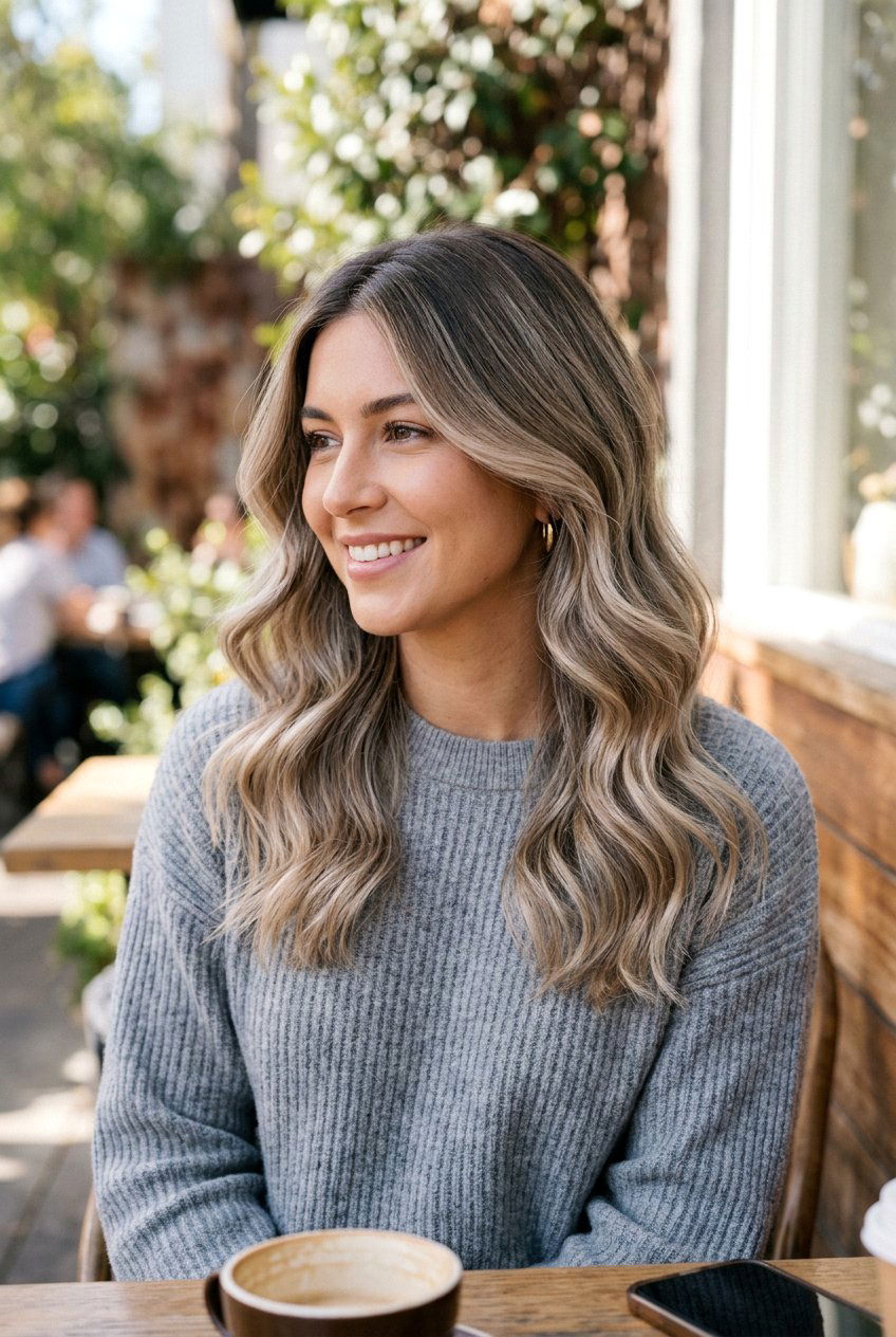 Ash Bronde Hair With Root Shadow - 20 cool ash bronde - 20 cool ash bronde