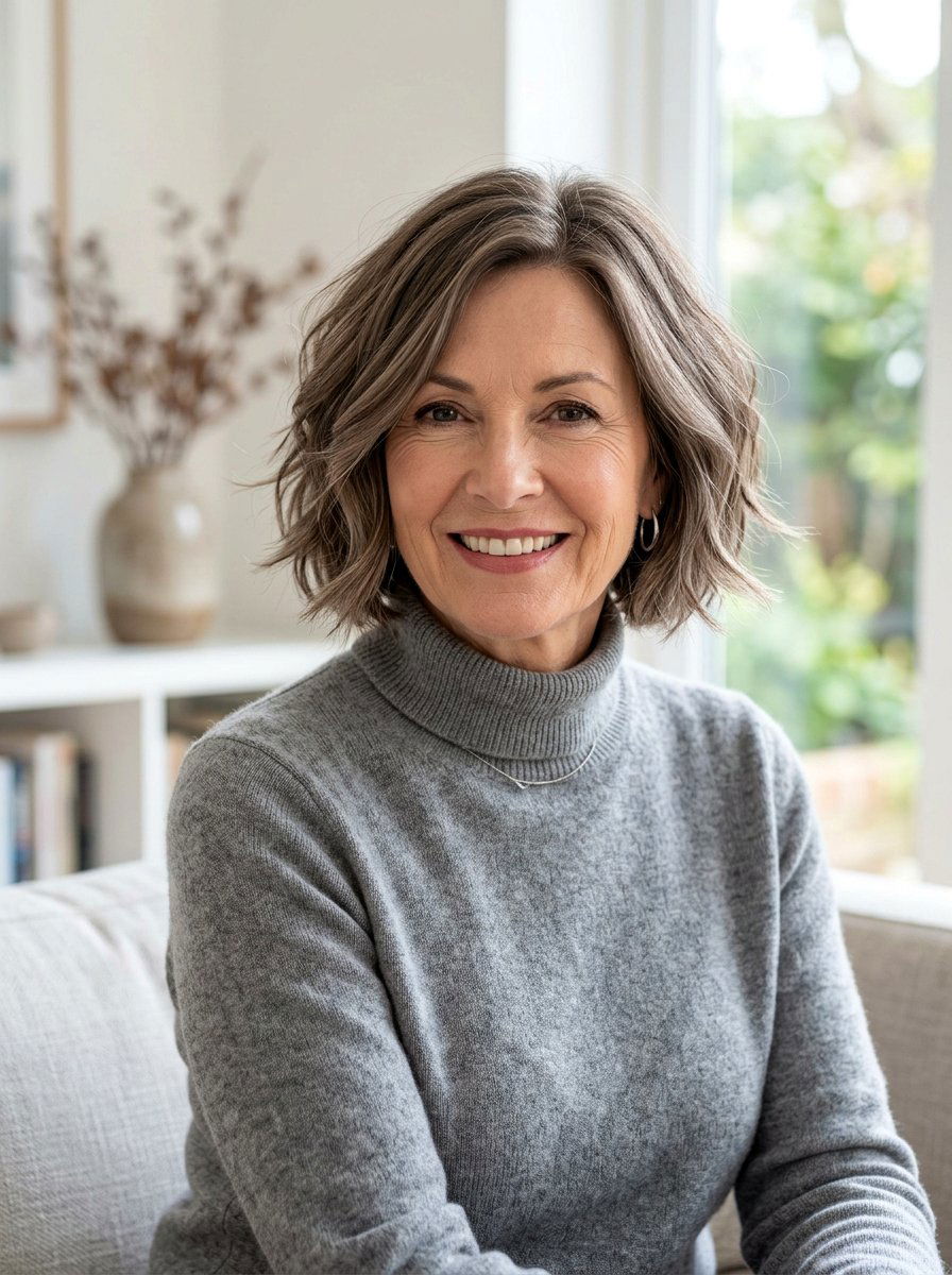 Ash Brown Balayage For Cool Skin Tones - 20 subtle balayage for mature women - 20 subtle balayage for mature women