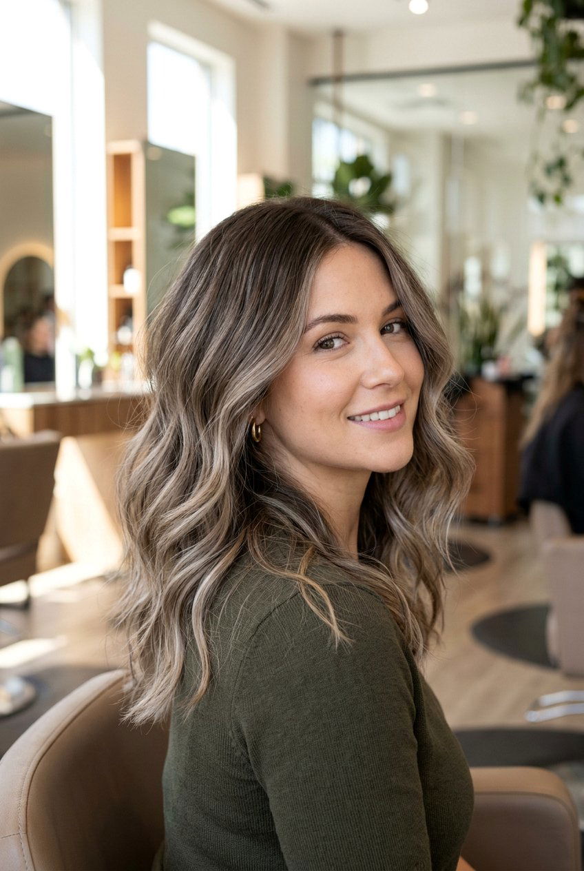 Ash Brown Balayage Medium Length Hair - 20 ash brown balayage hair - 20 ash brown balayage hair