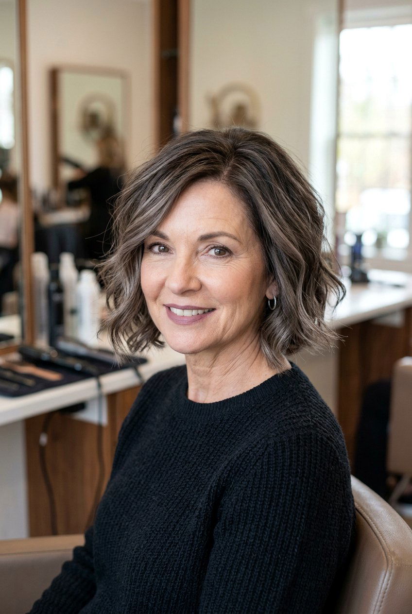 Ash Brown Balayage for Mature Women - 20 silver balayage for mature women - 20 silver balayage for mature women