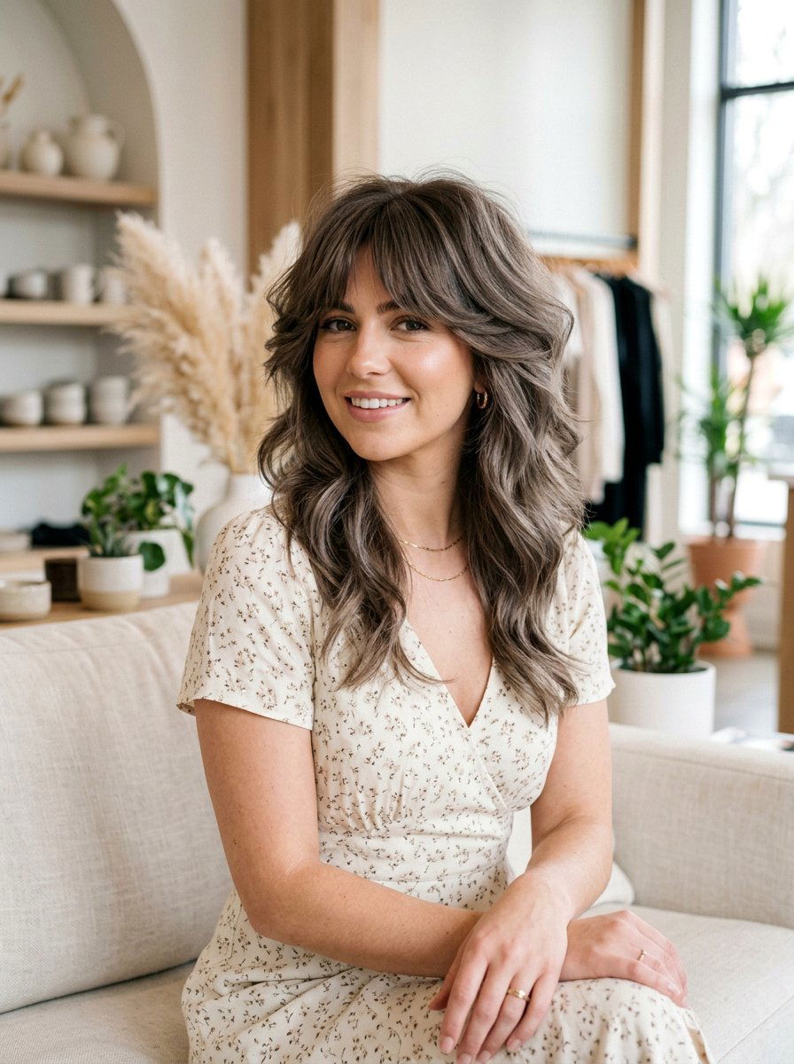 Ash Brown Butterfly Haircut - 20 butterfly haircut hair color ideas - 20 butterfly haircut hair color ideas