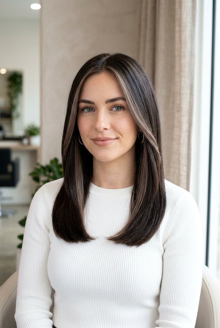 Ash Brown Face Framing Highlights - 20 brown hair with face framing highlights - 20 brown hair with face framing highlights