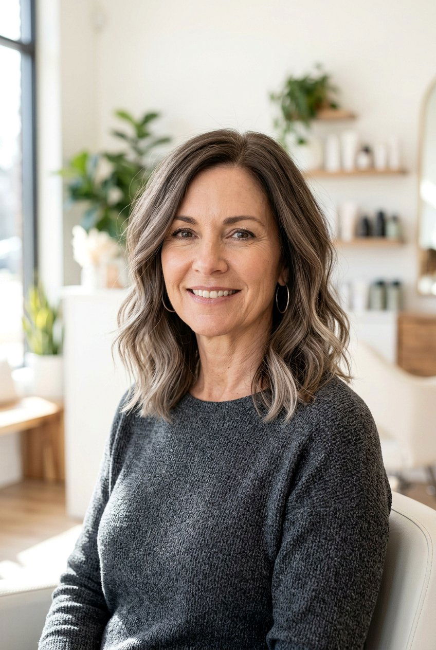 Ash Brown Hair Color - 20 hair color ideas for women over 50 - 20 hair color ideas for women over 50