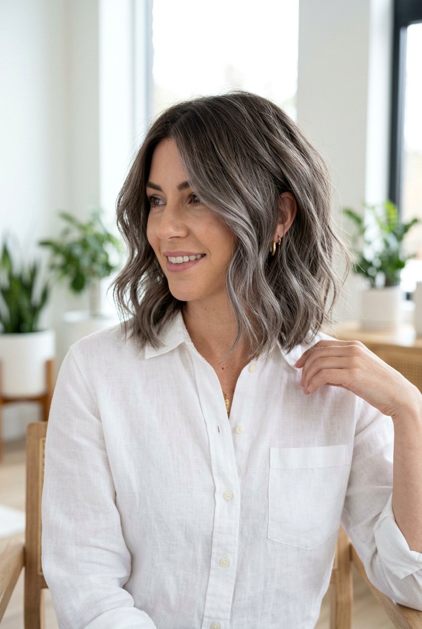 Ash Brown Hair Color - 20 low maintenance hair color for brunettes - 20 low maintenance hair color for brunettes