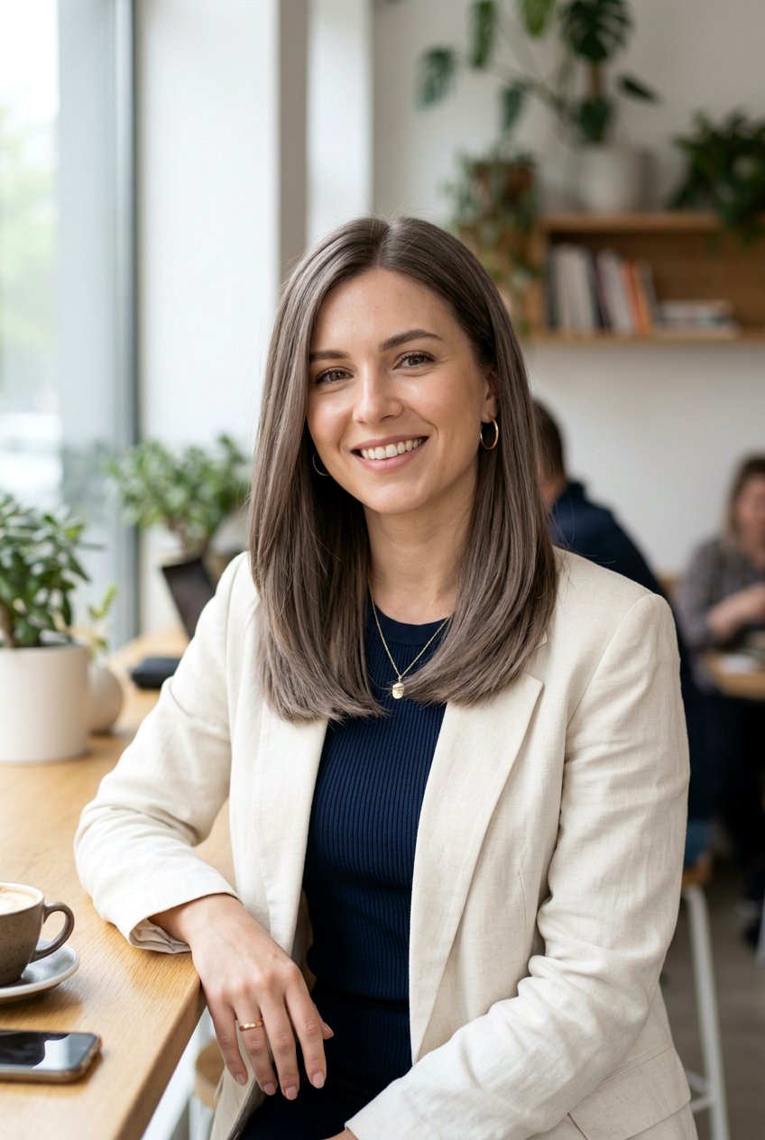 Ash Brown Hair With Cool Tones - 20 salon brunette refresh ideas - 20 salon brunette refresh ideas