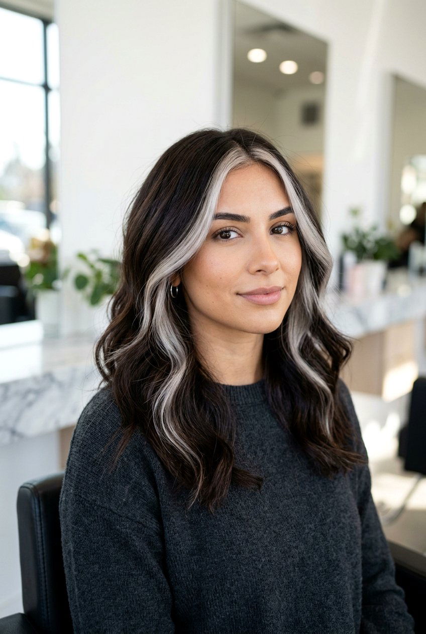 Ash Brown Money Piece - 20 ash brown hair color - 20 ash brown hair color