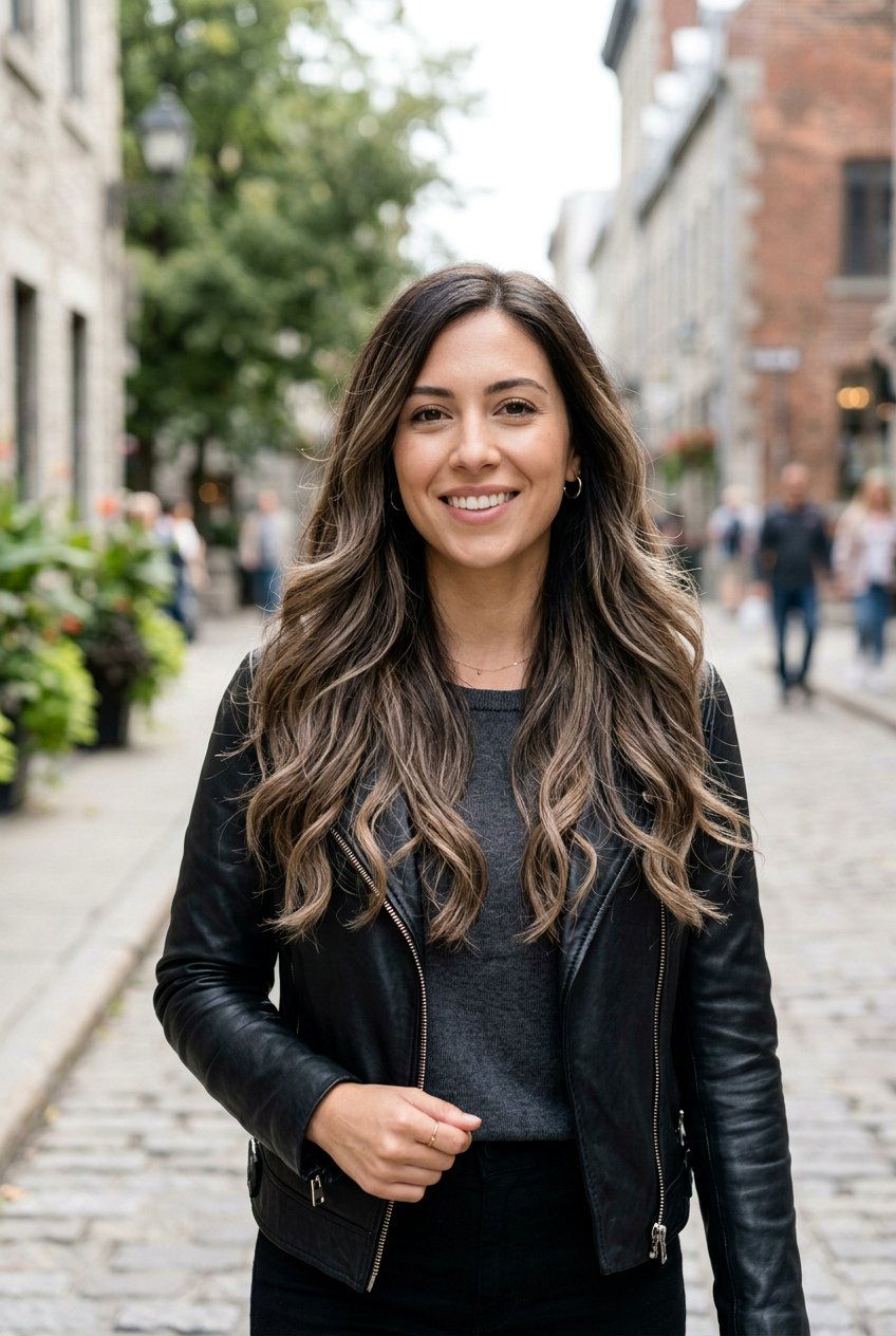 20 Stunning Caramel Balayage Ideas for Long Layered Hair