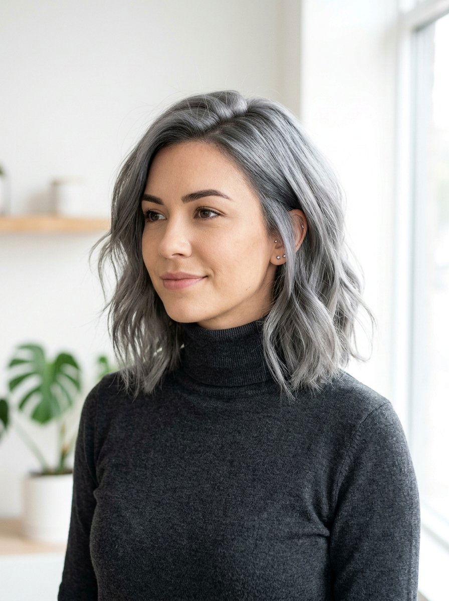 Ash Gray Hair Color - 20 viral hair color ideas for women - 20 viral hair color ideas for women