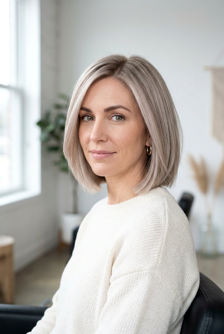 Ash beige blonde bob - 20 cool beige blonde hair - 20 cool beige blonde hair