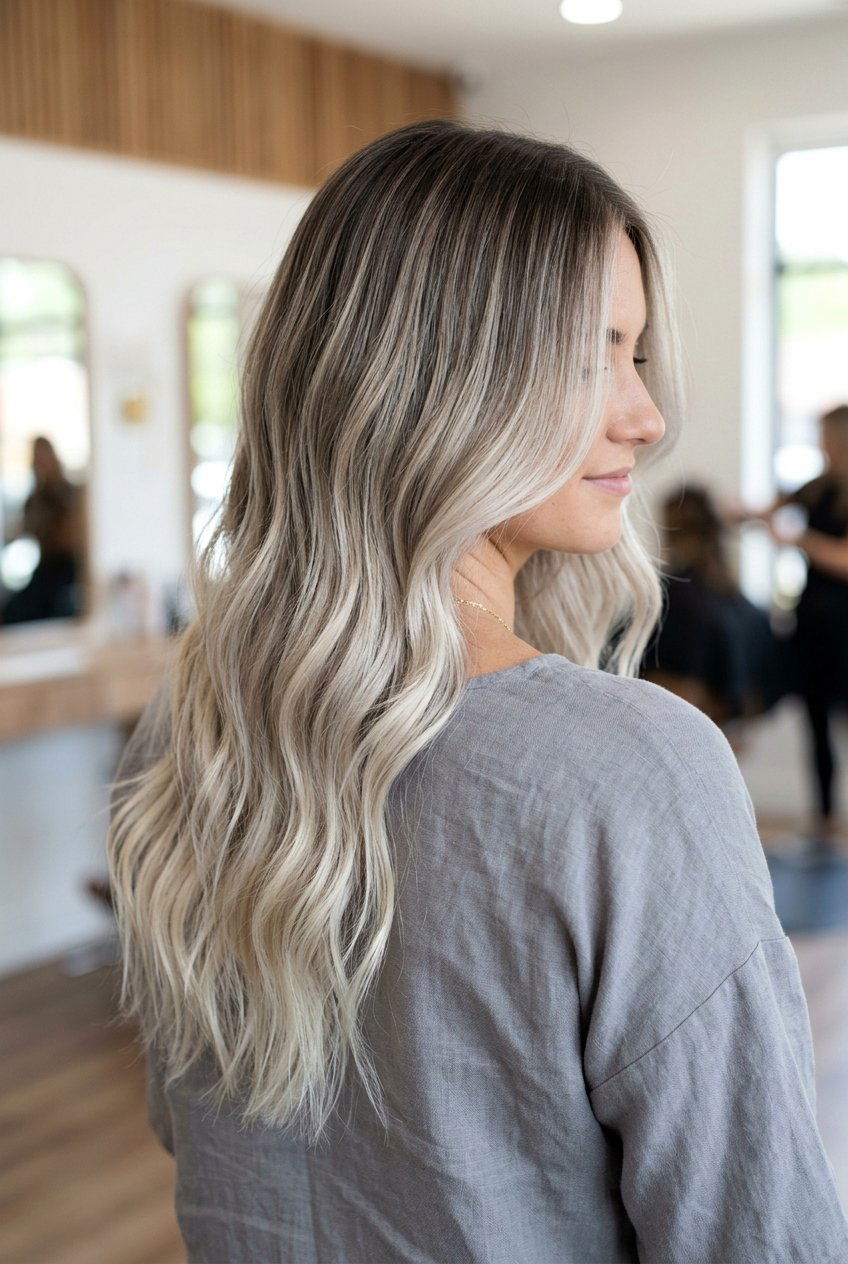 Ash blonde balayage - 20 ash blonde hair color - 20 ash blonde hair color