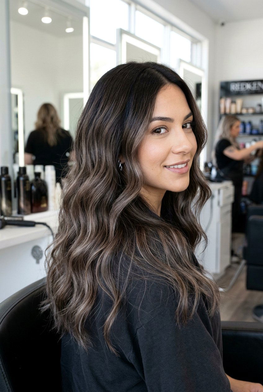 Ash brown balayage - 20 subtle balayage on brown hair - 20 subtle balayage on brown hair