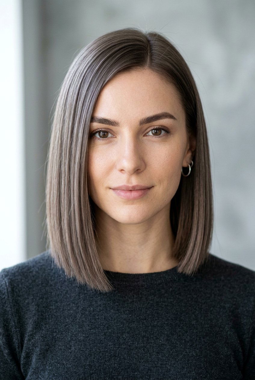 Ash brunette hair - 20 brunette hair ideas for winter - 20 brunette hair ideas for winter