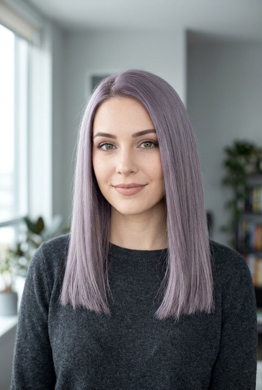 Ash lilac hair - 20 lilac hair color ideas - 20 lilac hair color ideas