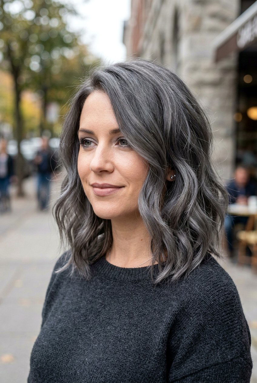 Ash smoky gray hair - 20 smoky gray hair color - 20 smoky gray hair color