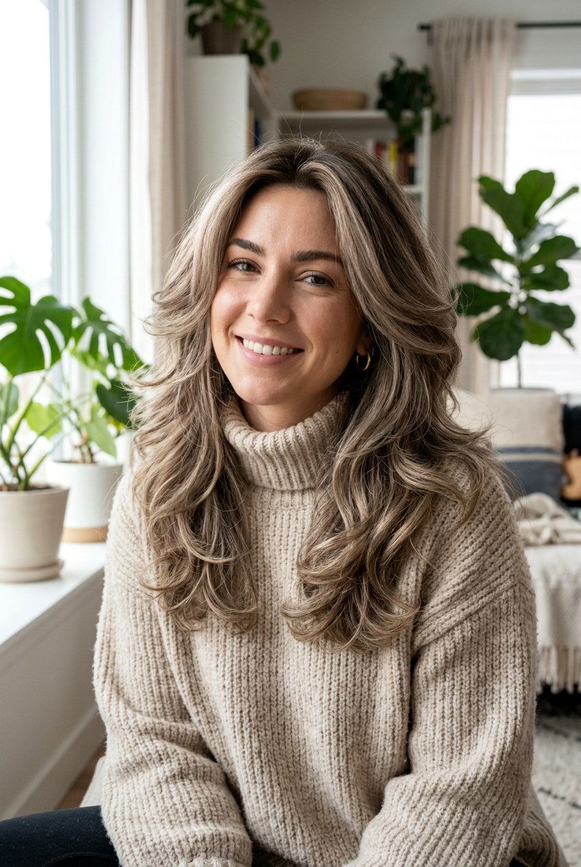 Ashy Mushroom Blonde Highlights - 20 ash blonde highlights for gray blending - 20 ash blonde highlights for gray blending