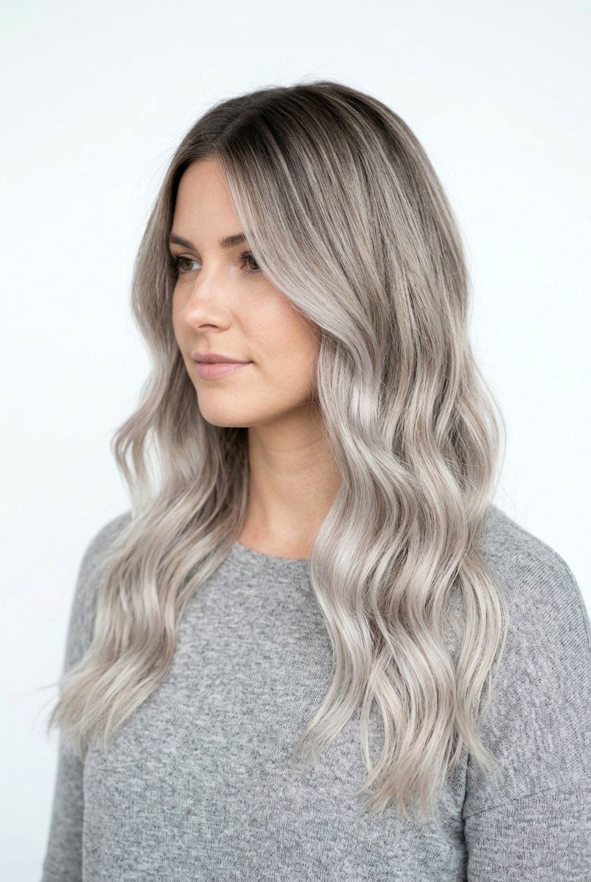 Ashy Rooty Blonde Balayage - 20 rooty blonde balayage - 20 rooty blonde balayage