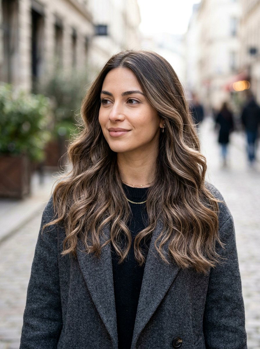 Ashy Walnut Brunette Caramel Balayage - 20 walnut brunette with caramel balayage - 20 walnut brunette with caramel balayage