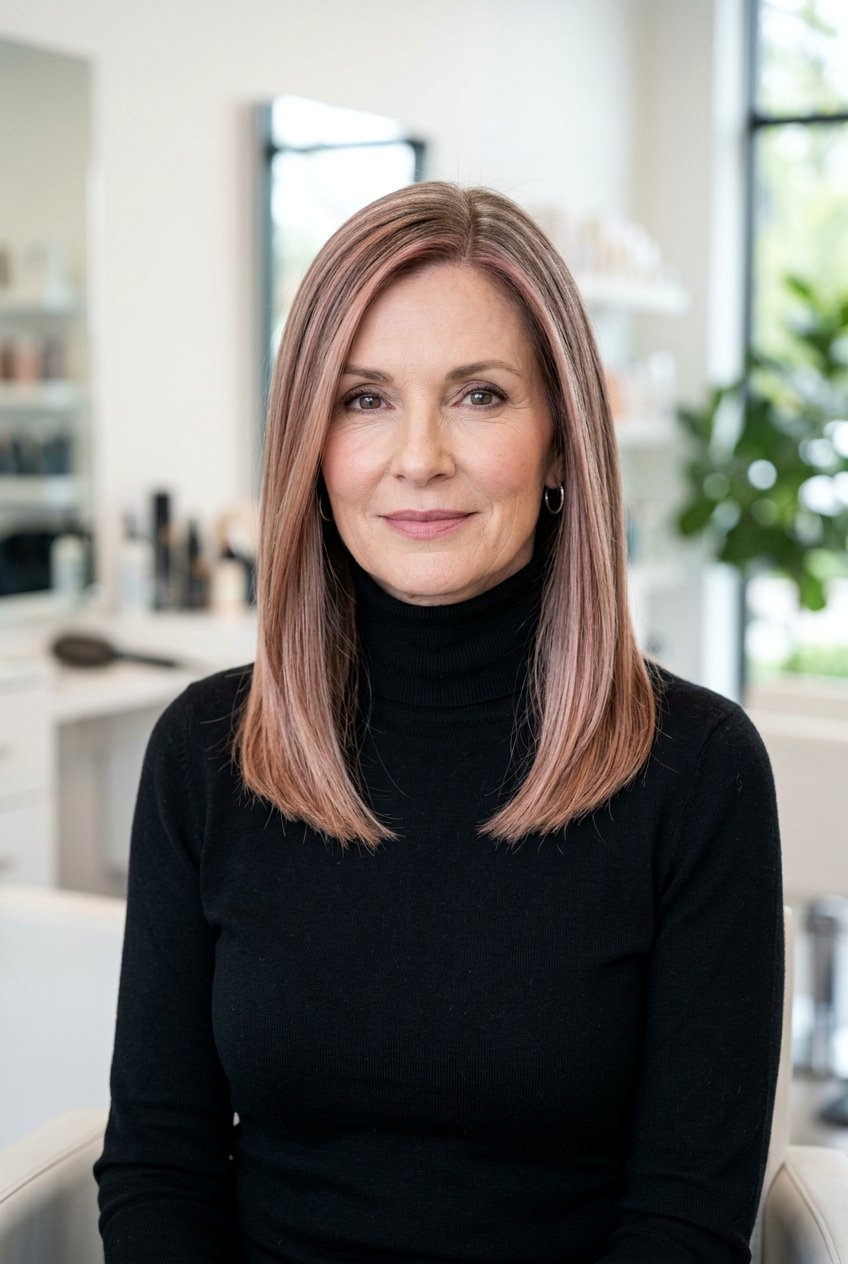 Ashy strawberry blonde balayage for cool undertones - 20 strawberry blonde balayage for mature women - 20 strawberry blonde balayage for mature women