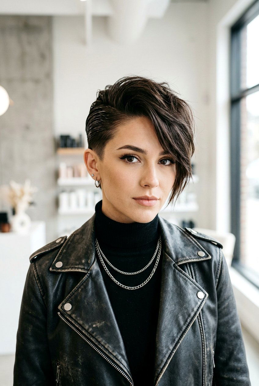 Asymmetric Pixie Cut - 20 trendy short hairstyles 2026 - 20 trendy short hairstyles 2026