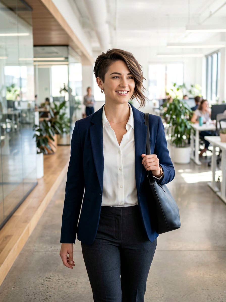 Asymmetric Pixie - 20 easy pixie styling ideas for women - 20 easy pixie styling ideas for women