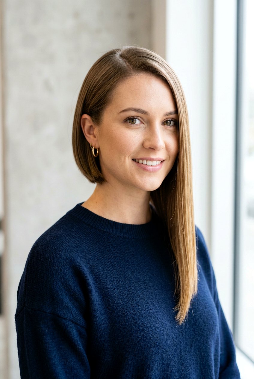 Asymmetrical Bob - 20 short hairstyles for fine hair - 20 short hairstyles for fine hair