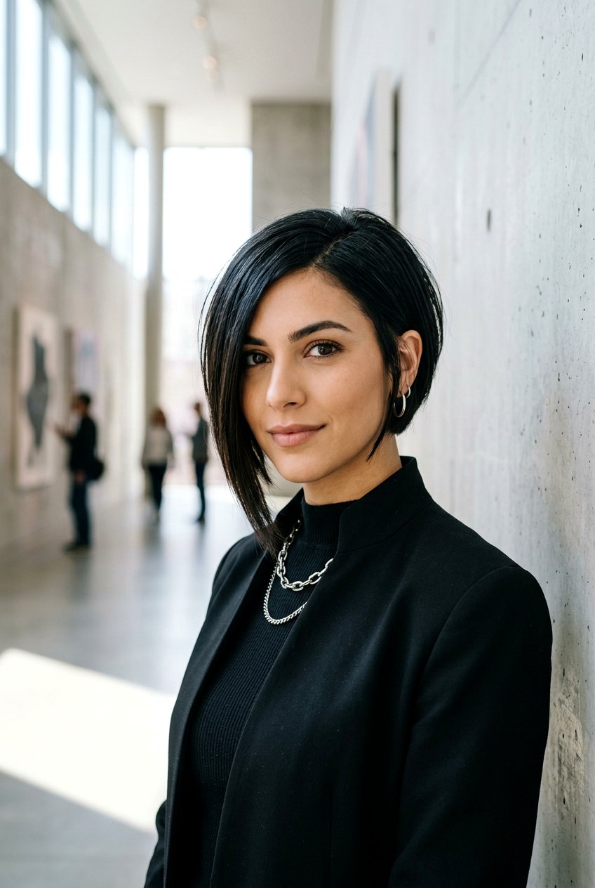 Asymmetrical Bob - 20 trendy short hairstyles 2026 - 20 trendy short hairstyles 2026