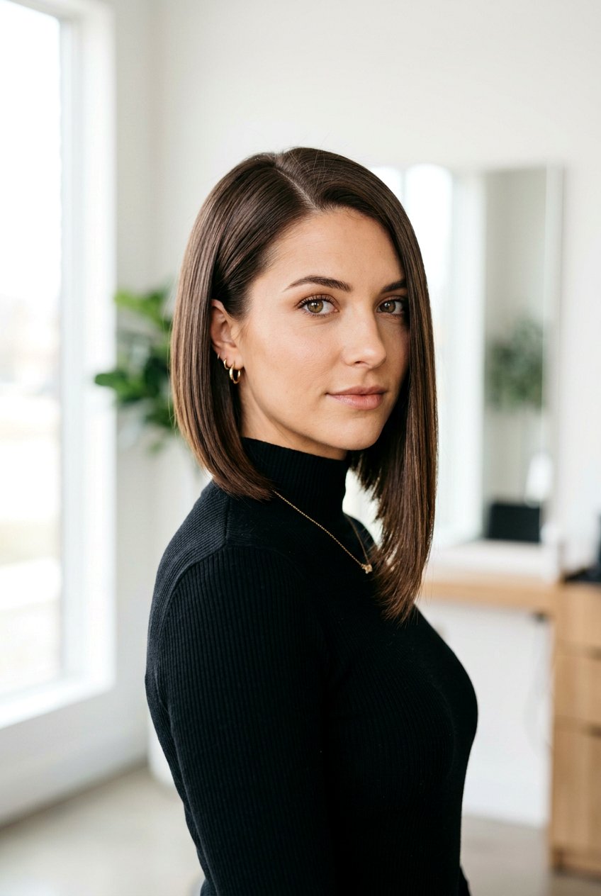 Asymmetrical Bob - 20 wash and wear haircuts - 20 wash and wear haircuts