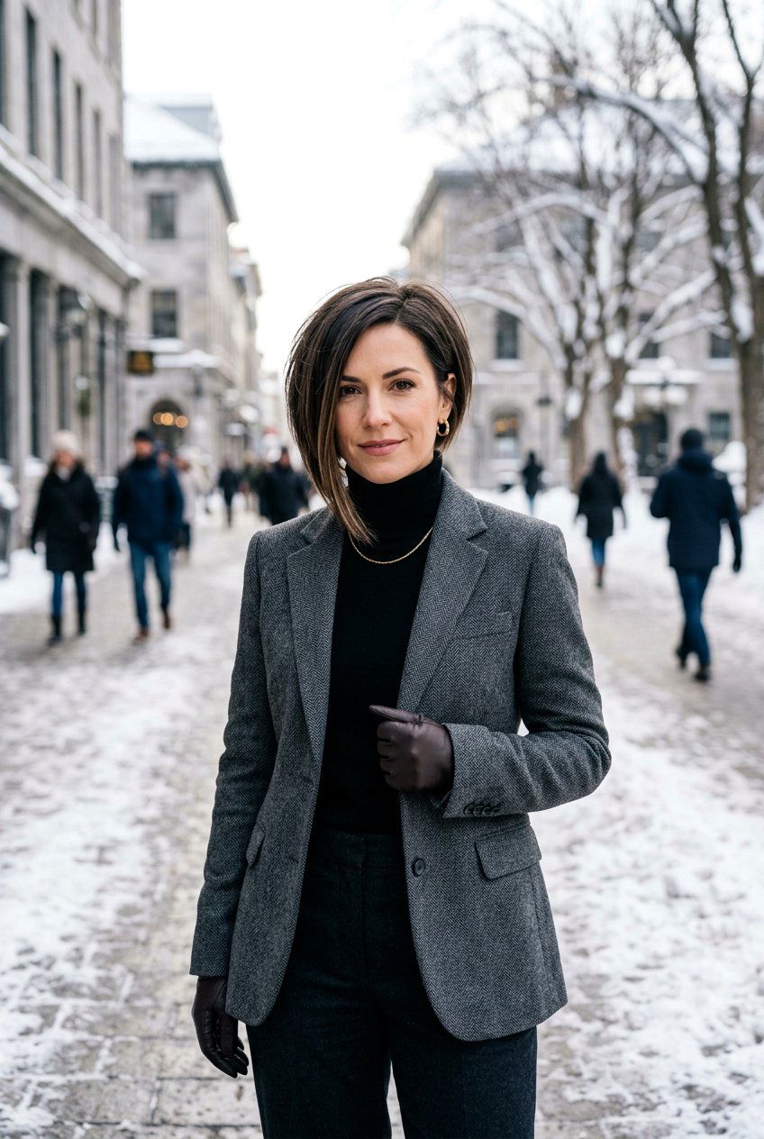 Asymmetrical Bob - 20 low maintenance haircut for college girls - 20 low maintenance haircut for college girls