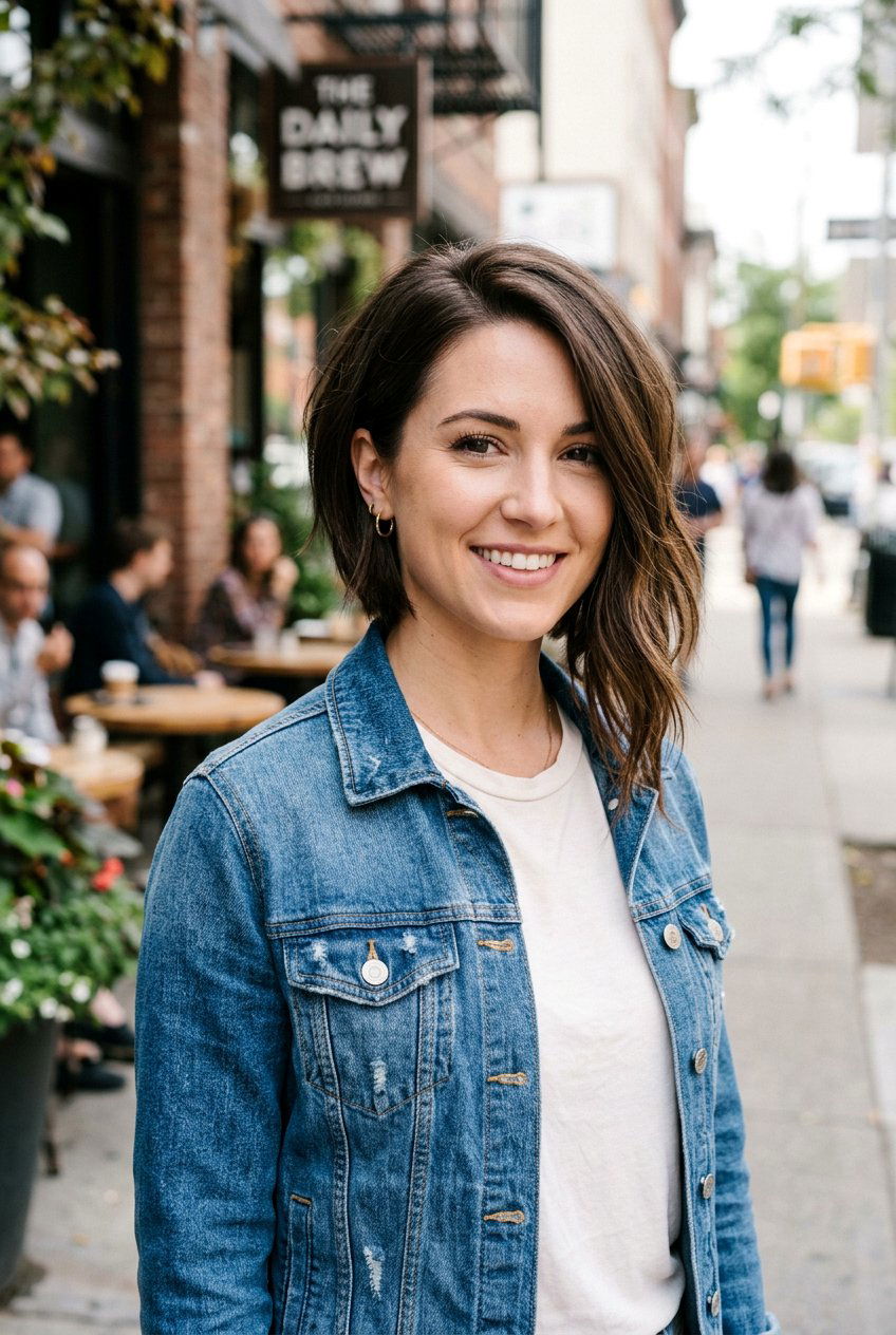 Asymmetrical Bob - 20 medium haircut ideas for women - 20 medium haircut ideas for women