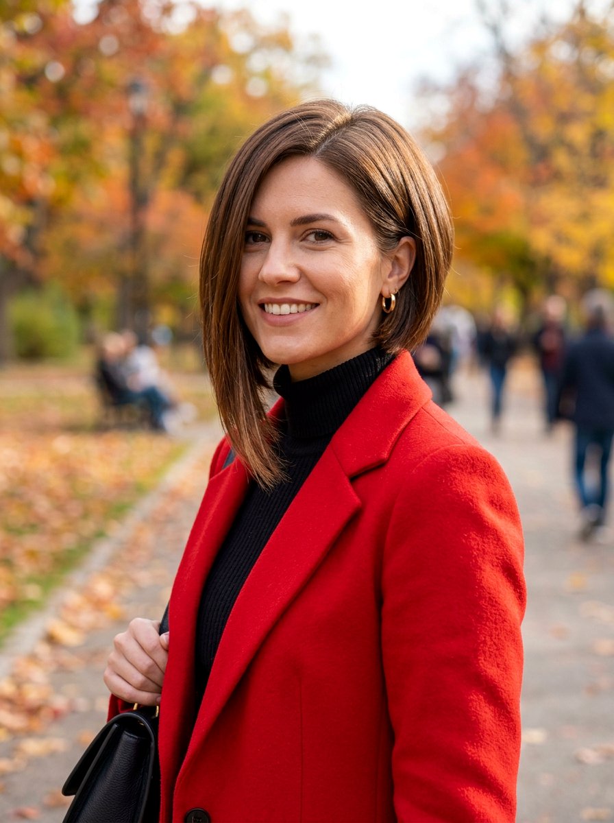 Asymmetrical Bob - 20 office hairstyle for mature women over 50 - 20 office hairstyle for mature women over 50