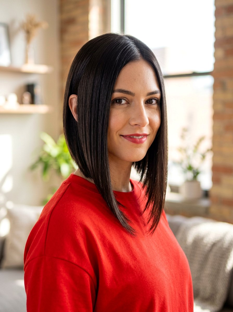 Asymmetrical Bob - 20 viral haircut ideas for women - 20 viral haircut ideas for women