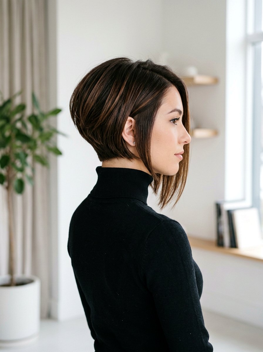 Asymmetrical Bob For Petite Frame - 20 hairstyle to flatter petite features - 20 hairstyle to flatter petite features