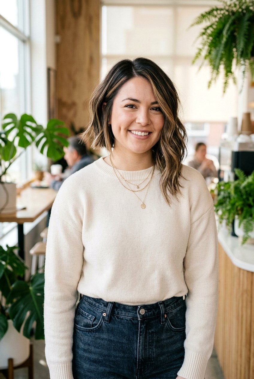 Asymmetrical Bob For Round Face - 20 flattering bob for round face - 20 flattering bob for round face