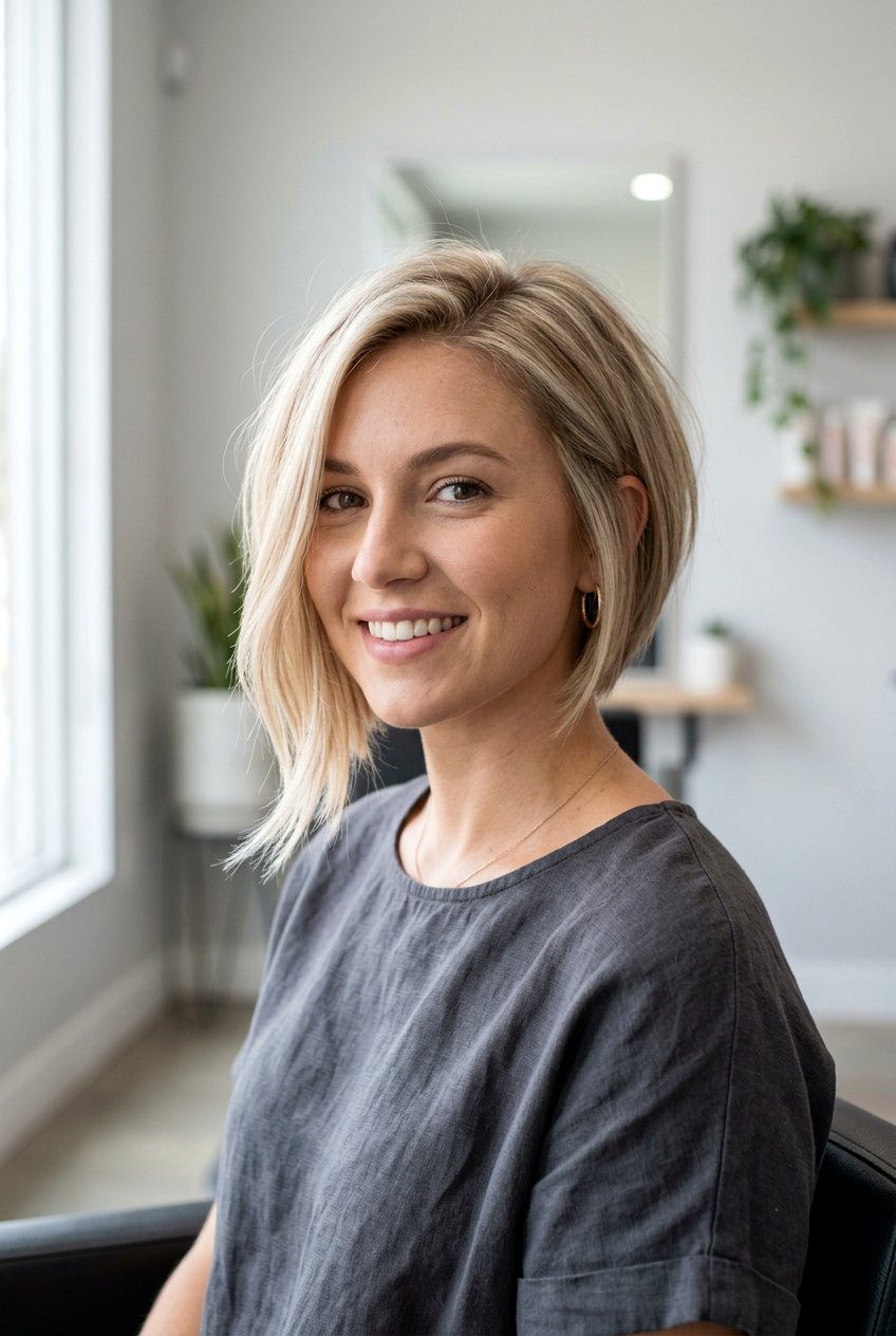 Asymmetrical Bob For Thin Hair - 20 hairstyles for thin hair - 20 hairstyles for thin hair