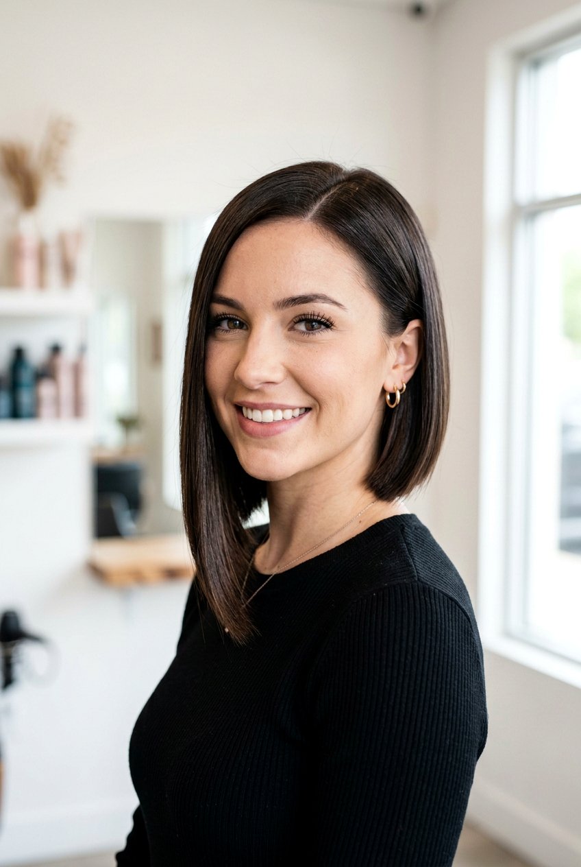 Asymmetrical Bob Haircut - 20 low maintenance short haircuts - 20 low maintenance short haircuts