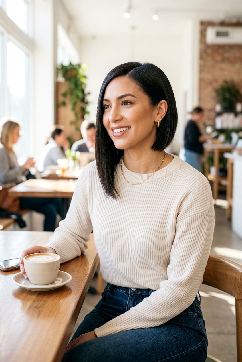 Asymmetrical Bob Haircut - 20 summer haircut ideas for women - 20 summer haircut ideas for women