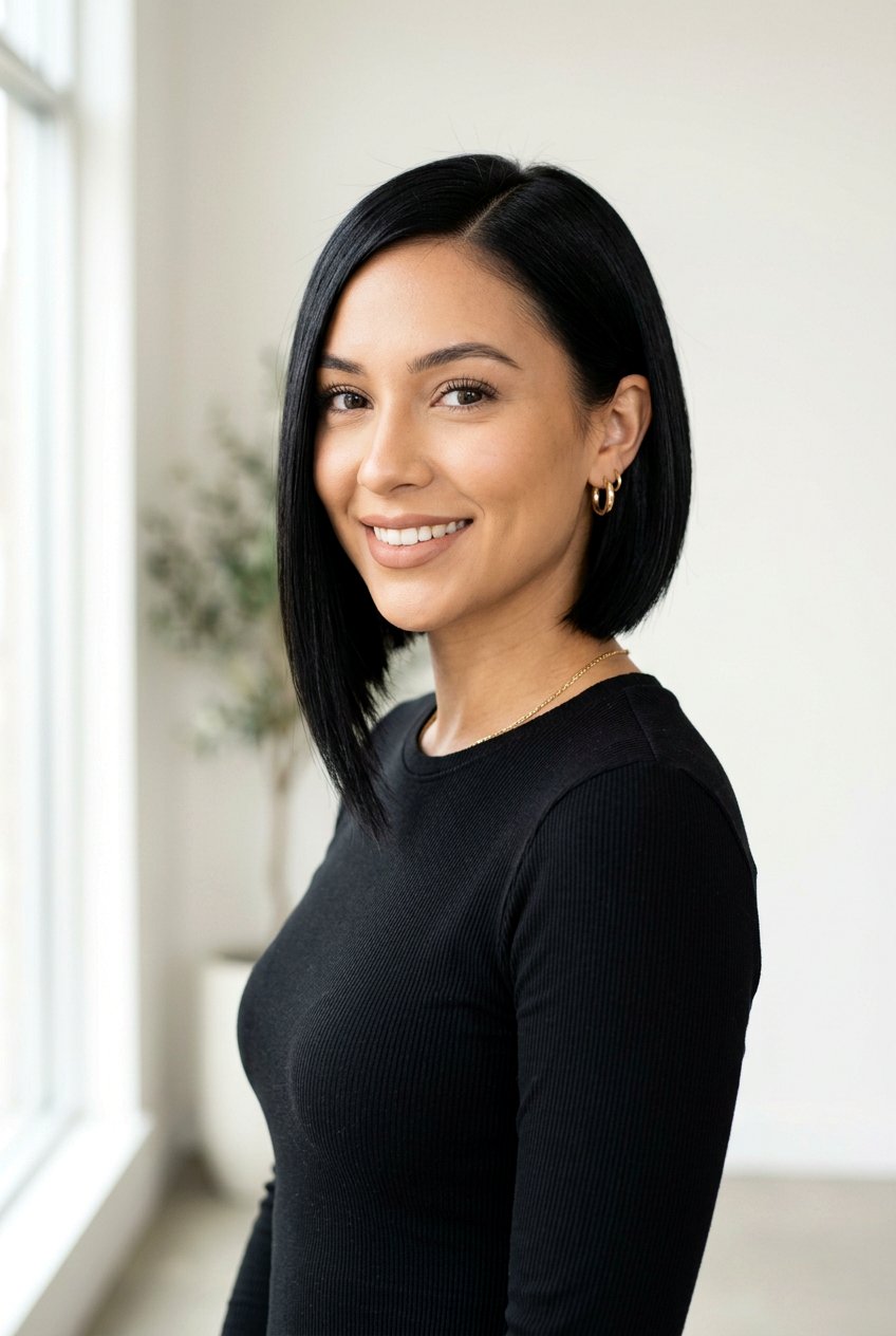 Asymmetrical Bob Haircut - 20 best mom haircut ideas - 20 best mom haircut ideas