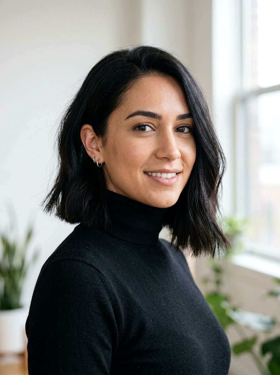 Asymmetrical Bob Haircut - 20 polished haircut for fine thin hair - 20 polished haircut for fine thin hair