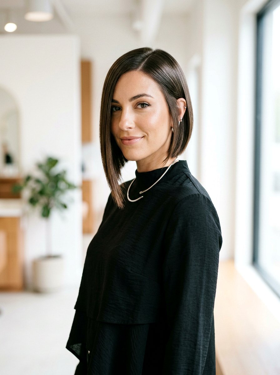 Asymmetrical Bob Haircut - 20 roundup haircut and hair color ideas - 20 roundup haircut and hair color ideas