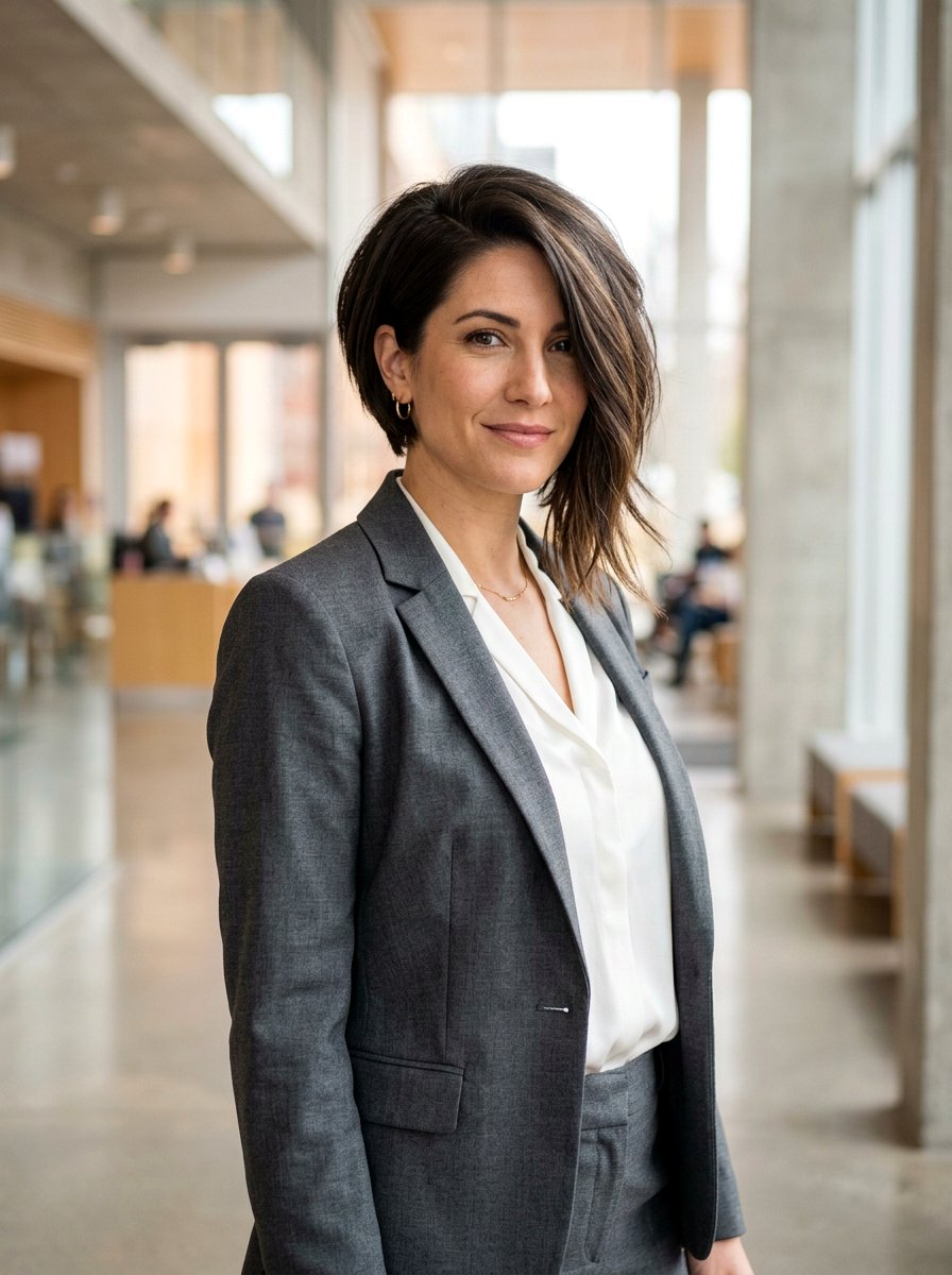 Asymmetrical Bob Haircut - 20 short haircut to make fine hair look thicker - 20 short haircut to make fine hair look thicker