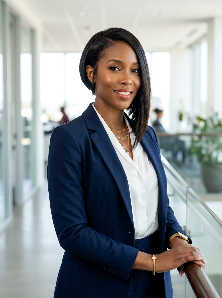 Asymmetrical Bob Haircut - 20 trendy haircut for black women 2026 - 20 trendy haircut for black women 2026