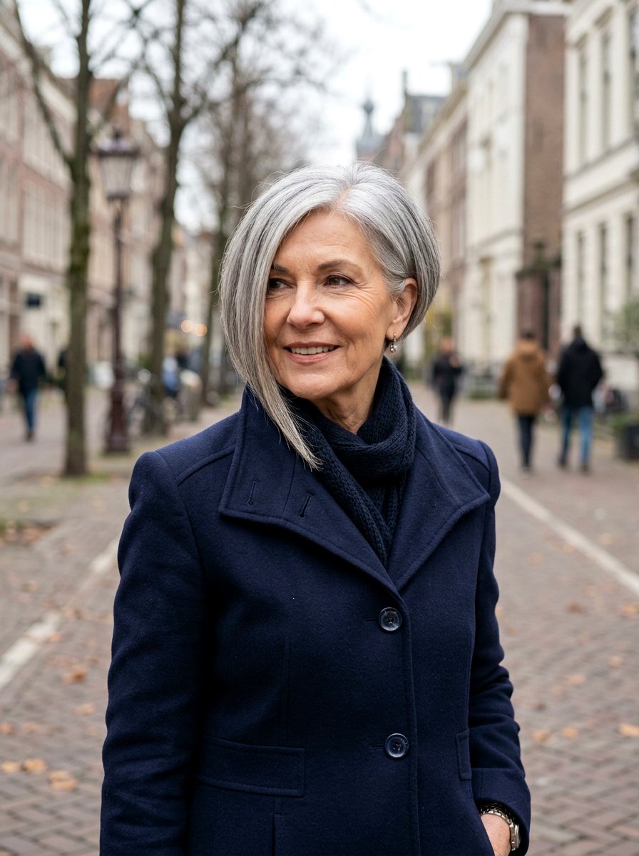 Asymmetrical Bob Haircut For Older Women - 20 trending haircut ideas for mature women - 20 trending haircut ideas for mature women