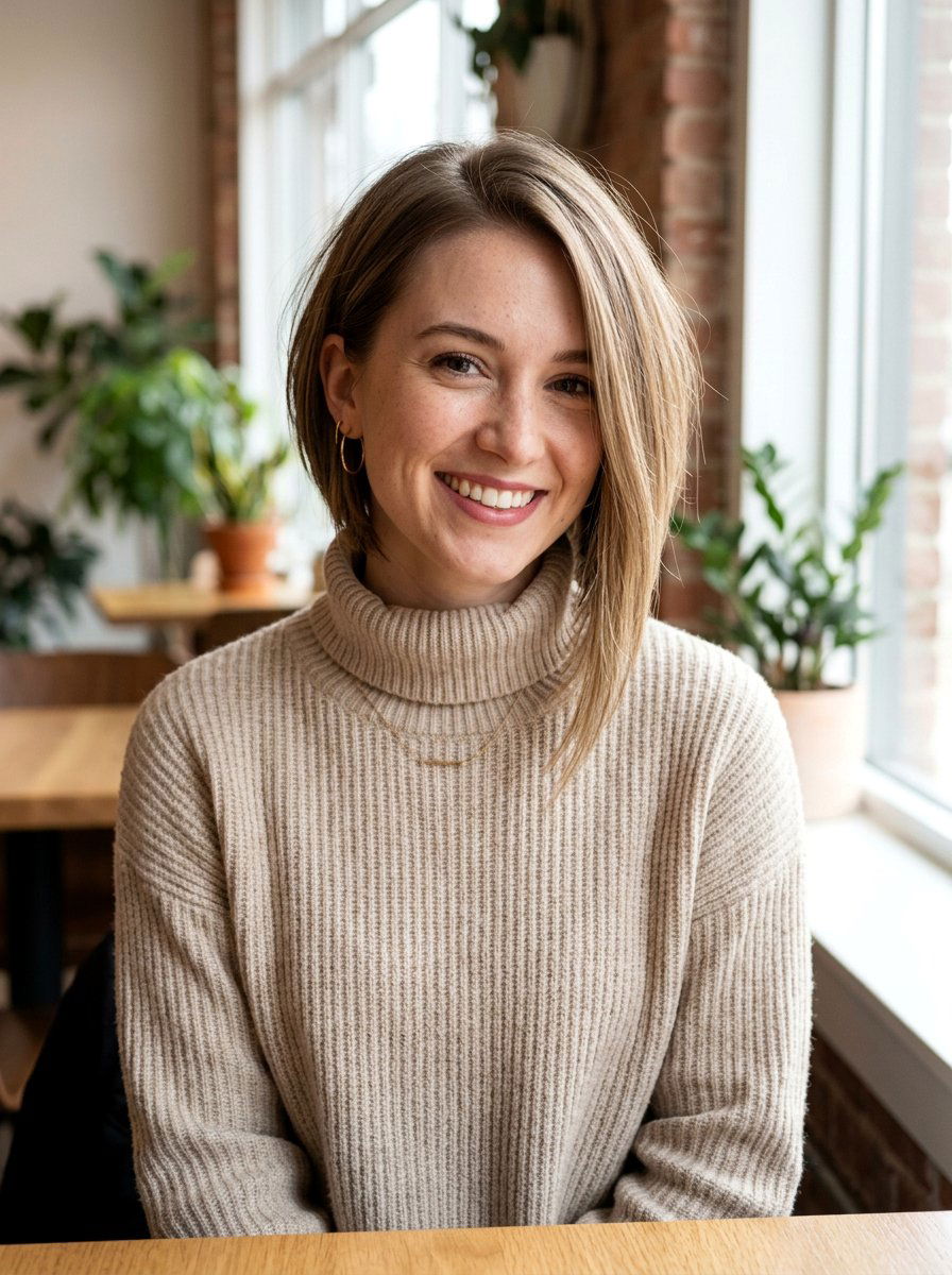 Asymmetrical Bob Haircut For Thin Hair - 20 haircut for sparse fine hair - 20 haircut for sparse fine hair