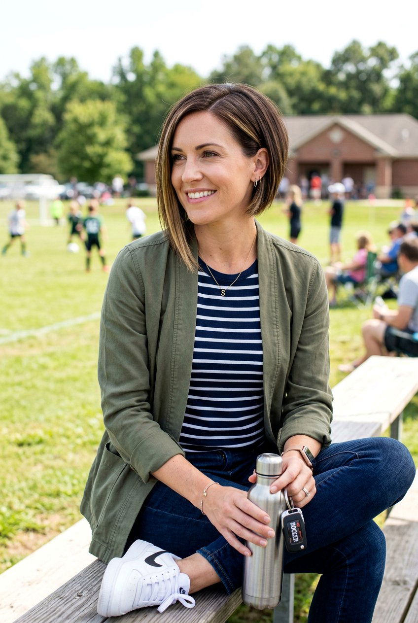 Asymmetrical Bob Soccer Mom Haircut - 20 soccer mom haircut - 20 soccer mom haircut
