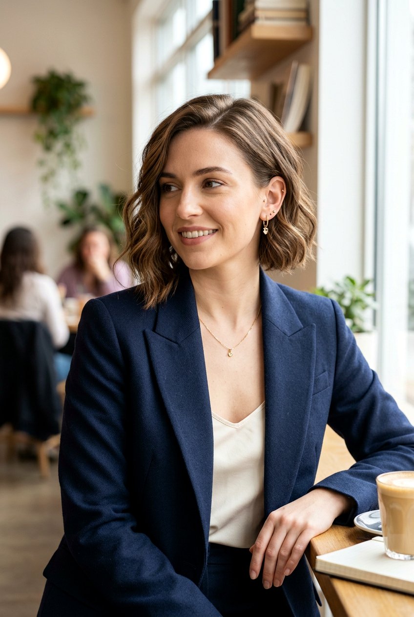 Asymmetrical Bob With Tucked Side - 20 feminine bob haircuts - 20 feminine bob haircuts