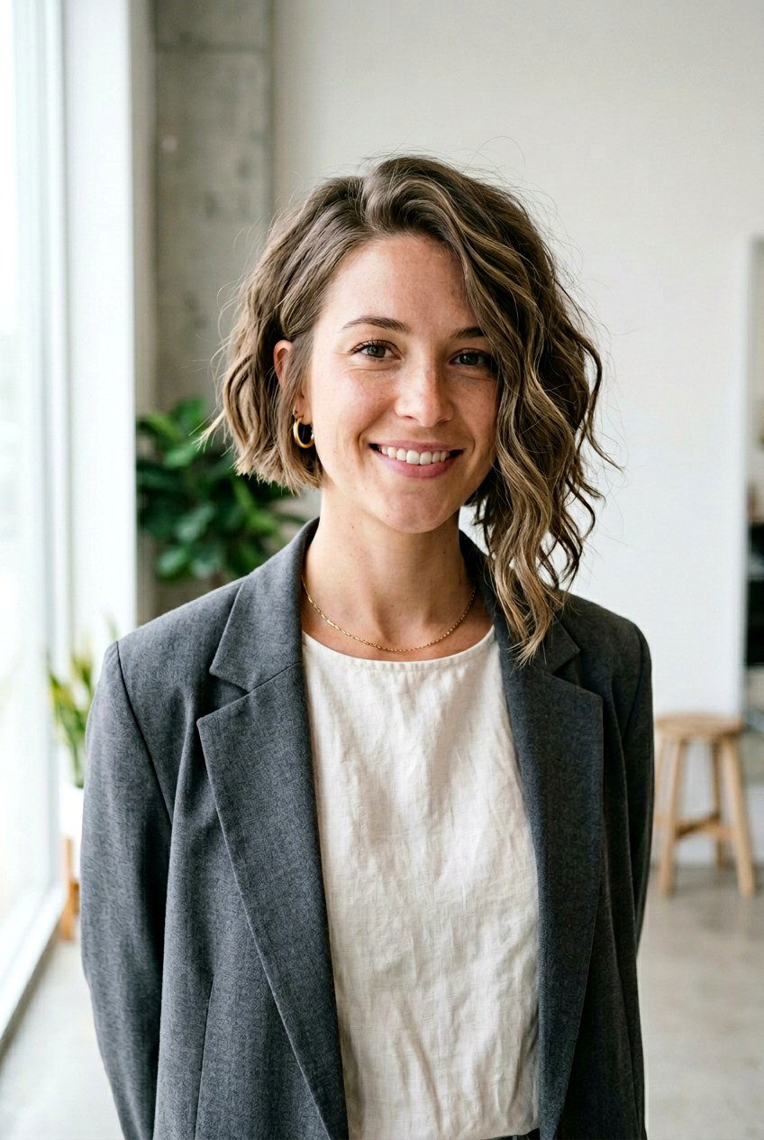 Asymmetrical Bob for Frizzy Hair - 20 haircuts for dry frizzy hair - 20 haircuts for dry frizzy hair