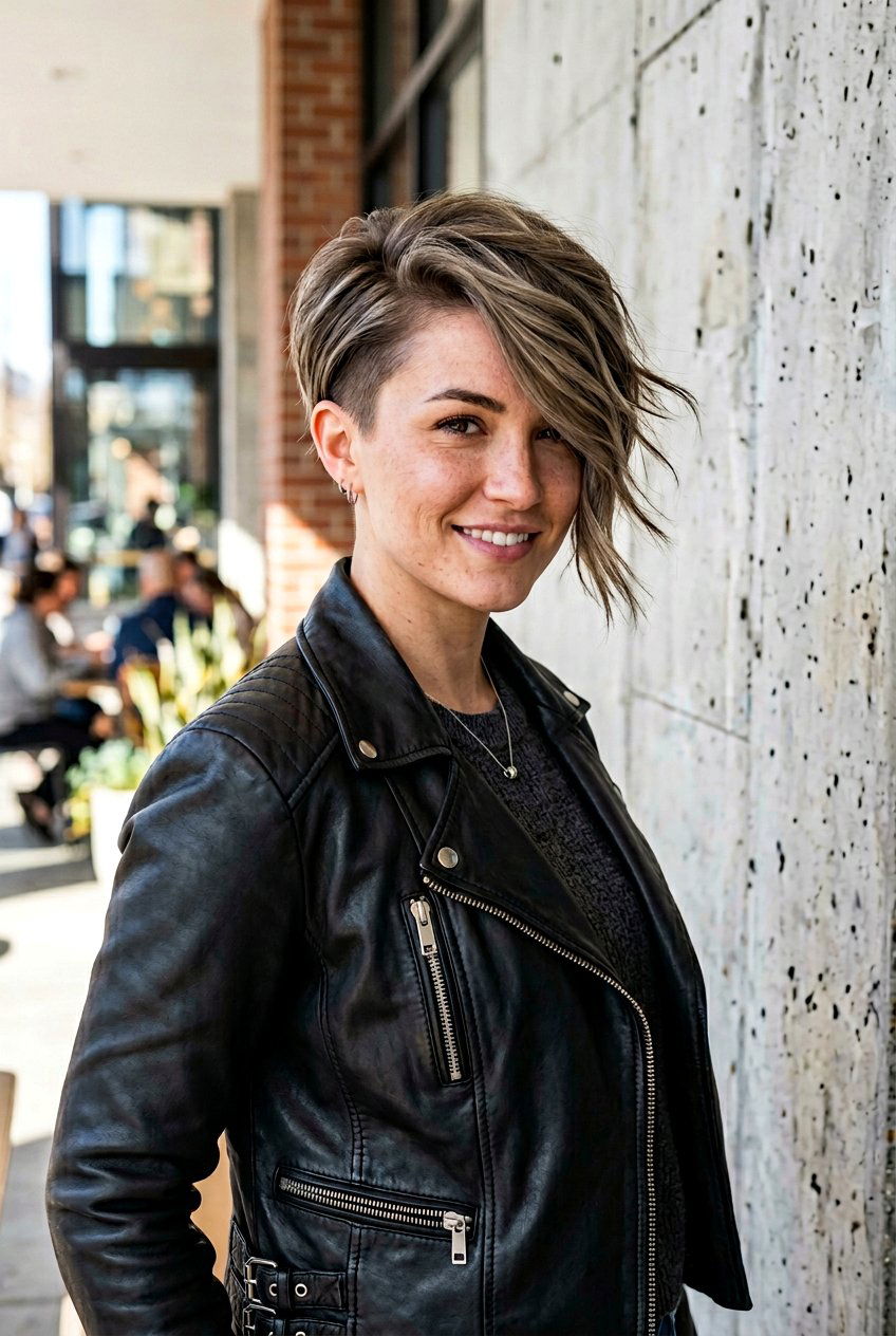 Asymmetrical Choppy Pixie - 20 choppy pixie for thin hair women - 20 choppy pixie for thin hair women