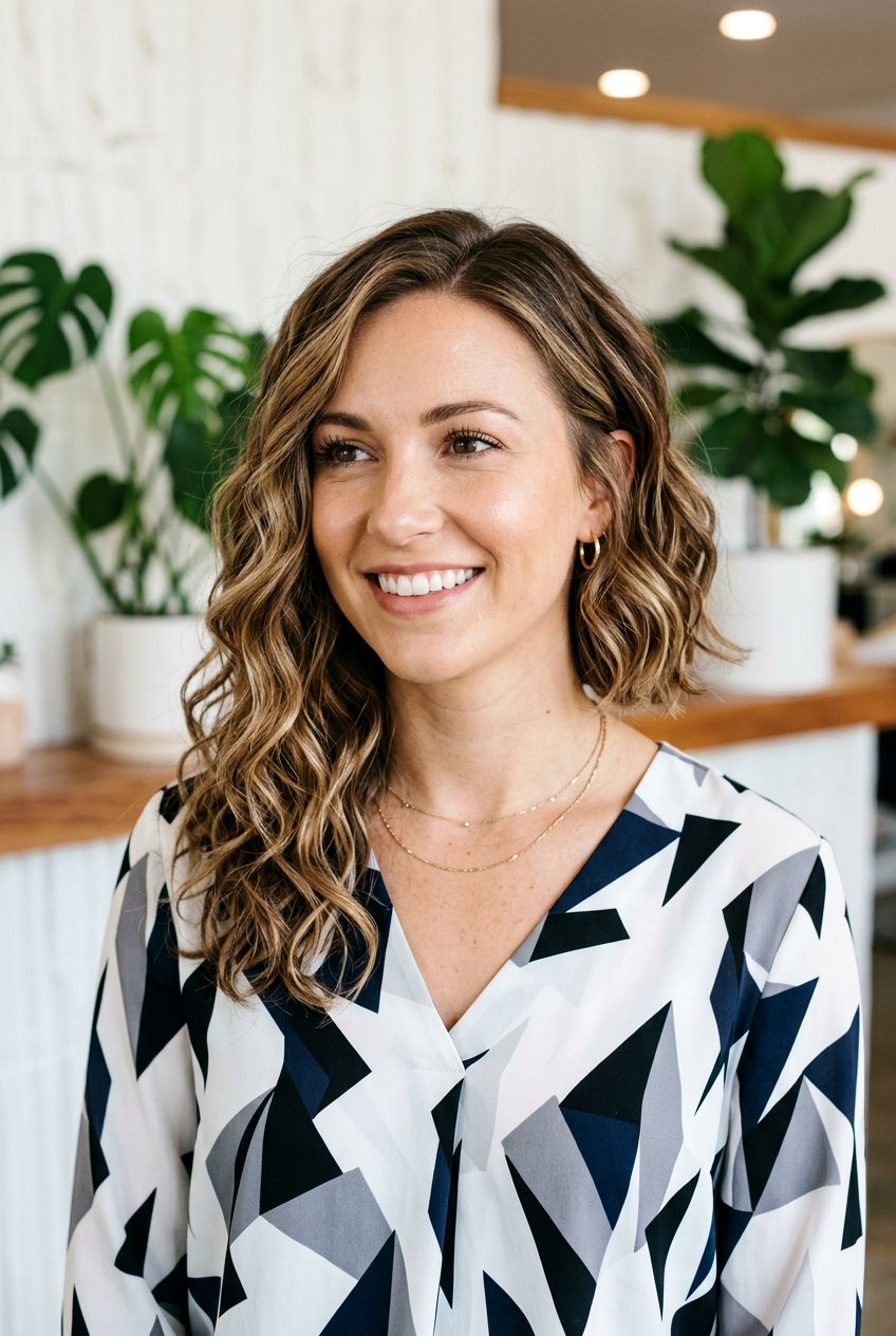 Asymmetrical Collarbone Haircut For Wavy Hair - 20 collarbone haircut for wavy hair - 20 collarbone haircut for wavy hair